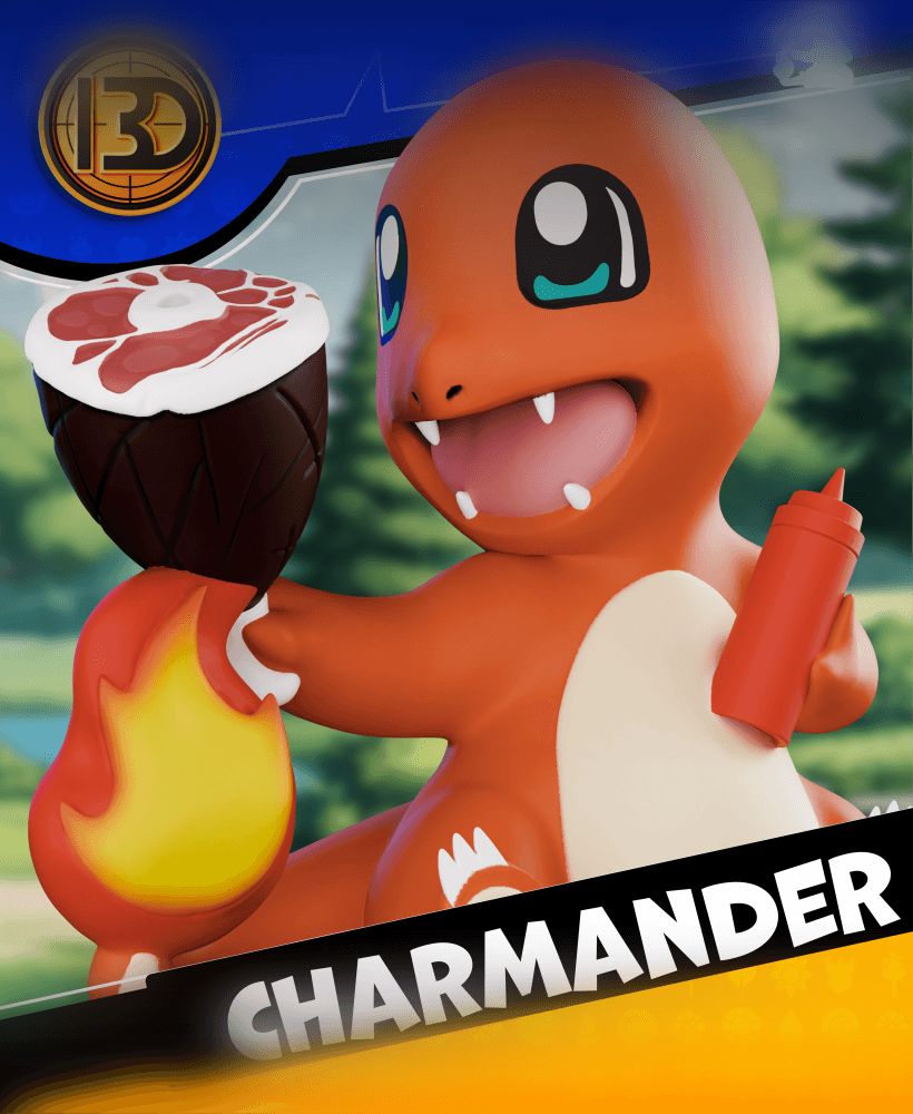 Charmander 3d model