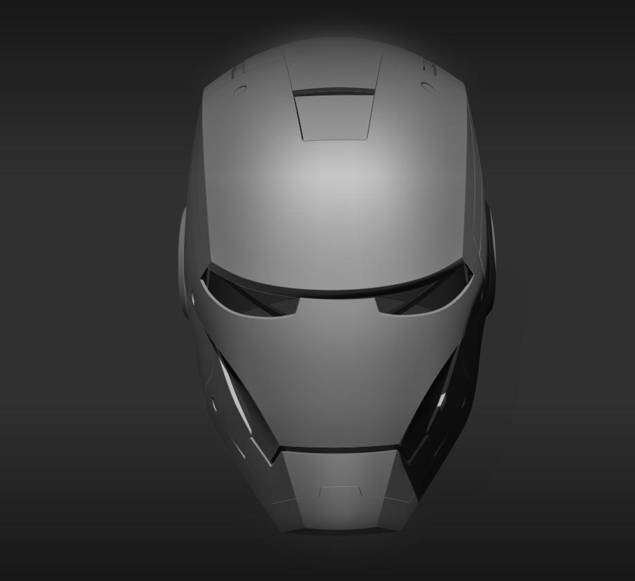 Iron Man Wearable Helmet 3D print model 3d model