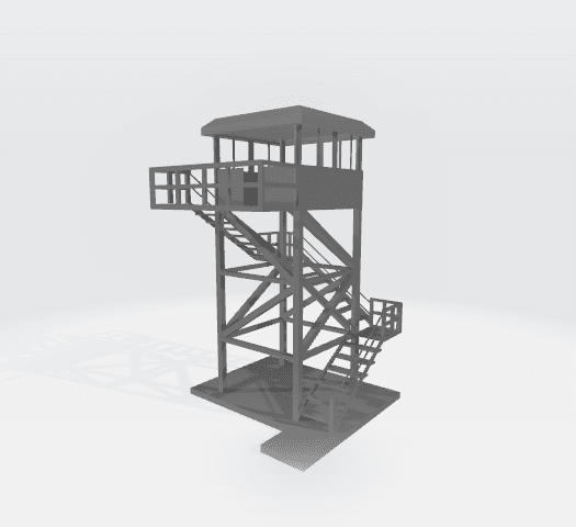 WatchTower.obj 3d model