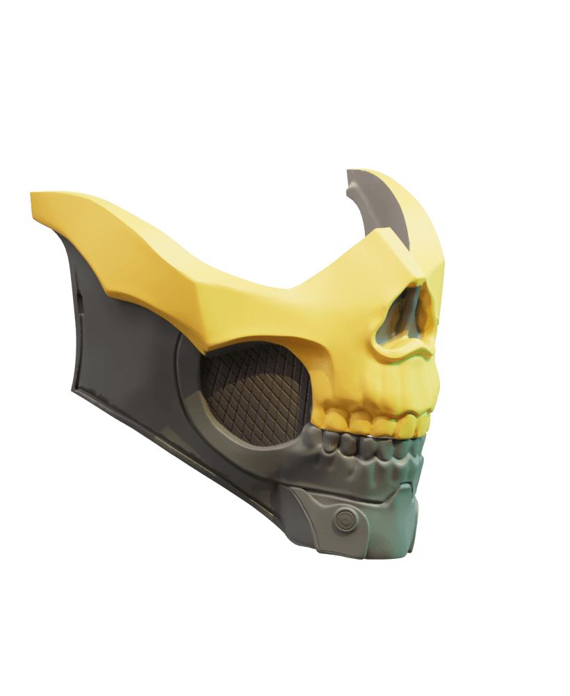 MK1 Tekada Mask 3d model