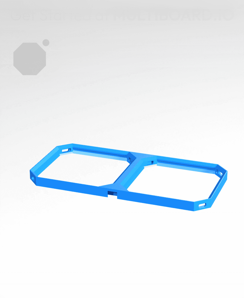 2x1 Multibin Panel 3d model