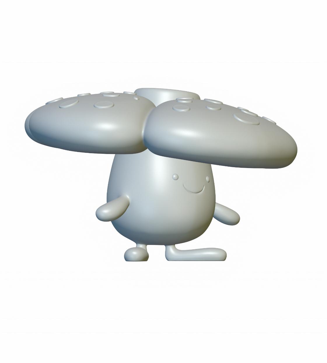 Pokemon Vileplume #45 - Optimized for 3D Printing 3d model