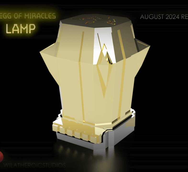 Digiegg of Miracles Lamp 3d model