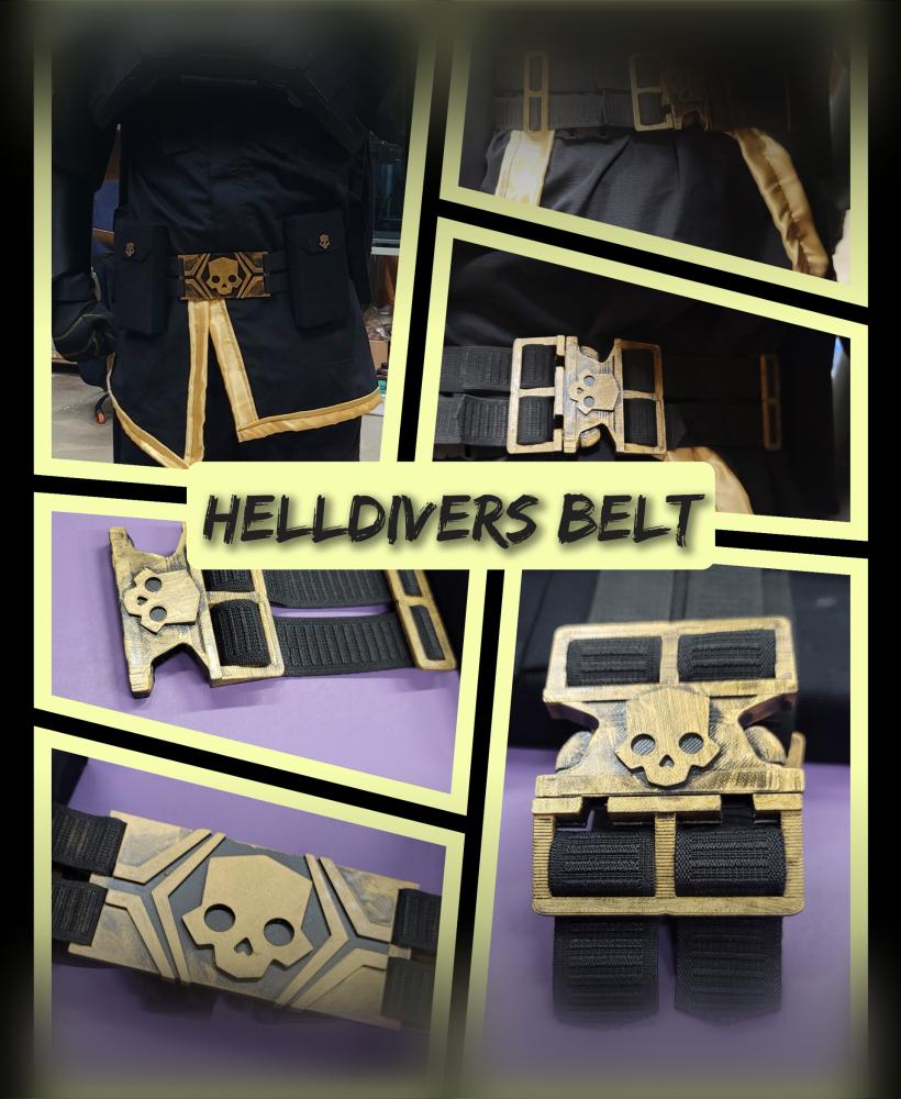Helldiver belt-Bambu AMS coler files 3d model