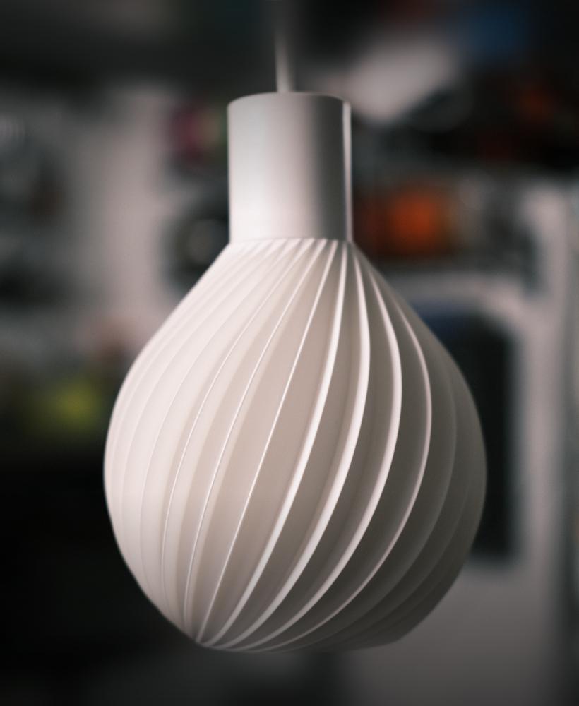 DROP TWIST LAMPSHADE 3d model