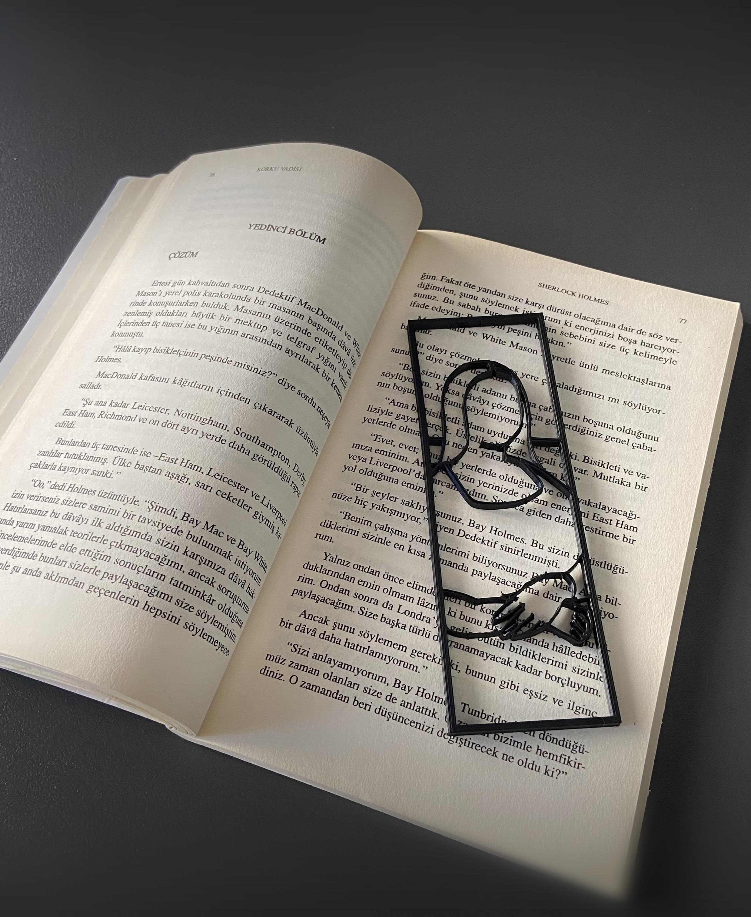 Da Vinci Bookmark 3d model