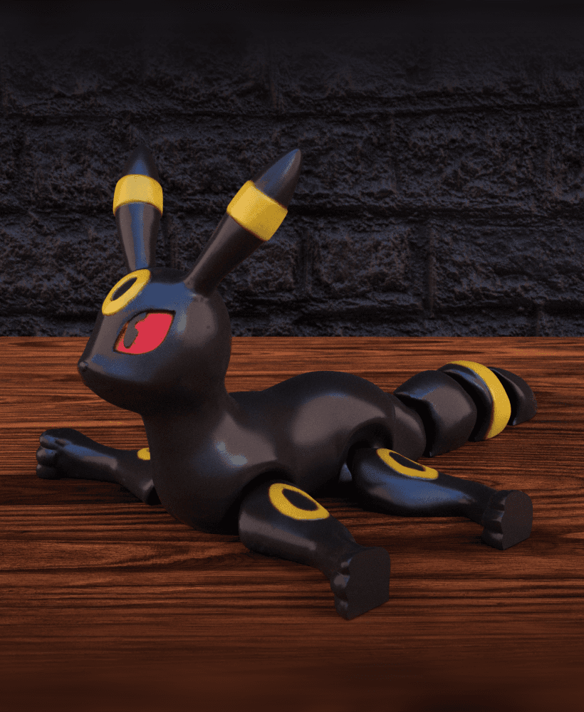 Articulating Umbreon - Pokemon 3d model