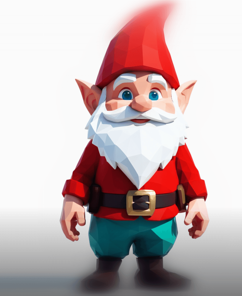 Gnome 3d model