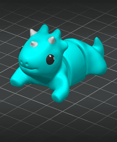 Flexi Stegosaurus (No Supports) 3d model