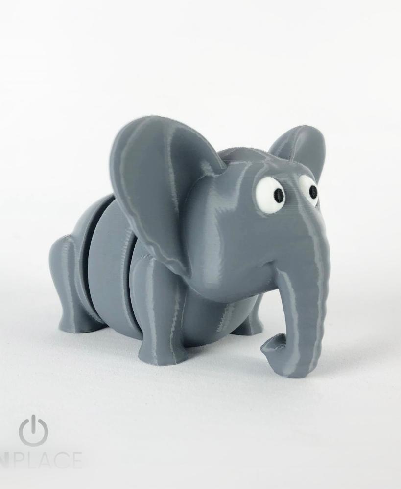 Baby Elephant Articulated 3d model