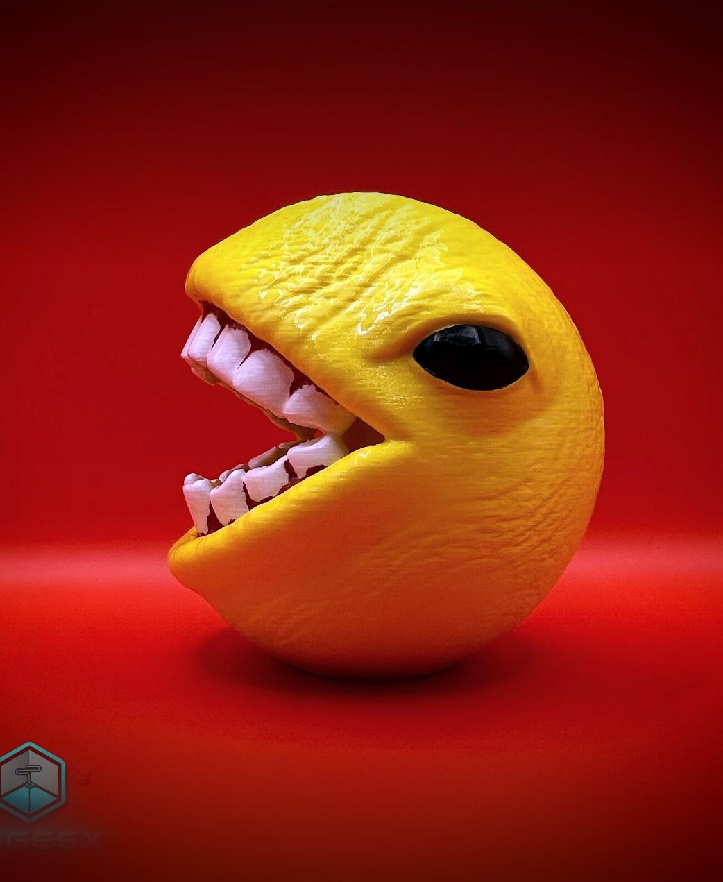 Cursed Pacman 3d model