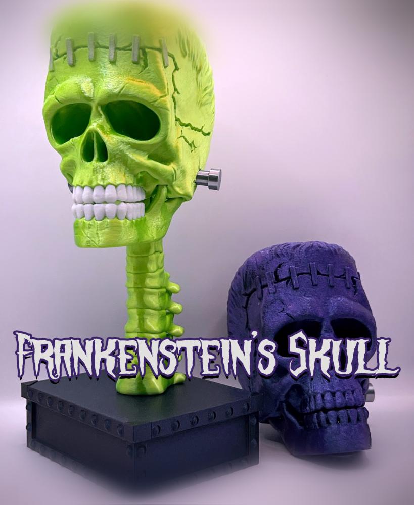 Frankenstein's Skull 3d model