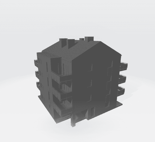 building.obj 3d model