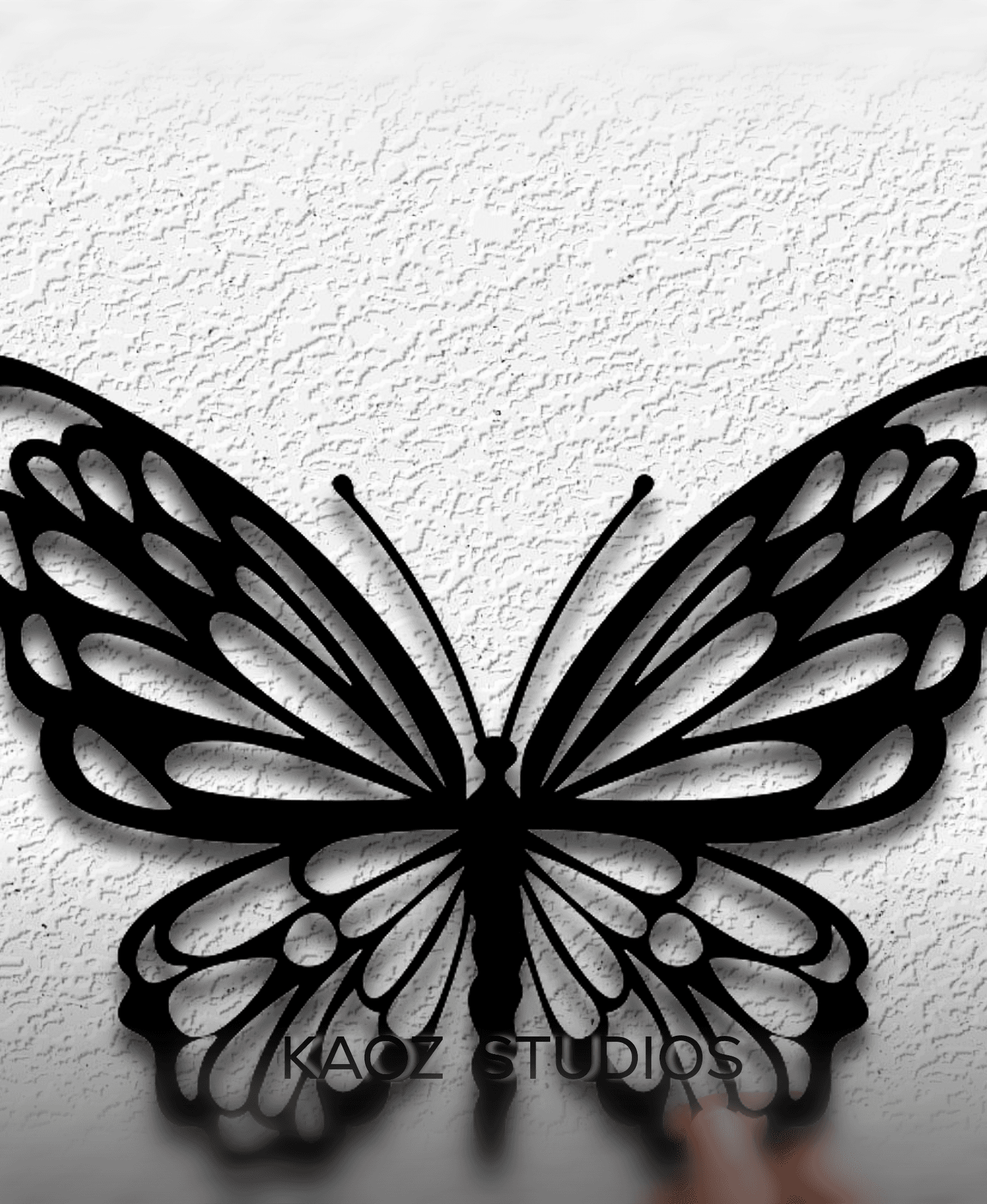 butterfly wall art insect wall decor butterflies decoration 3d model