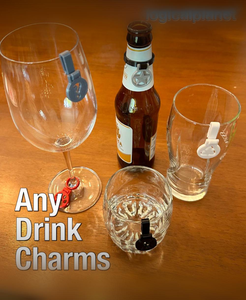 Drink Charms for Any Beverage 3d model