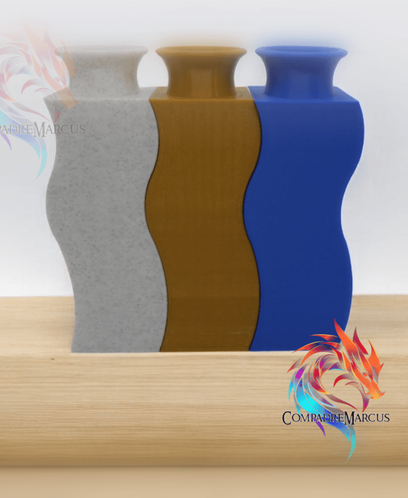 Stackable vase / No supoorts 3d model