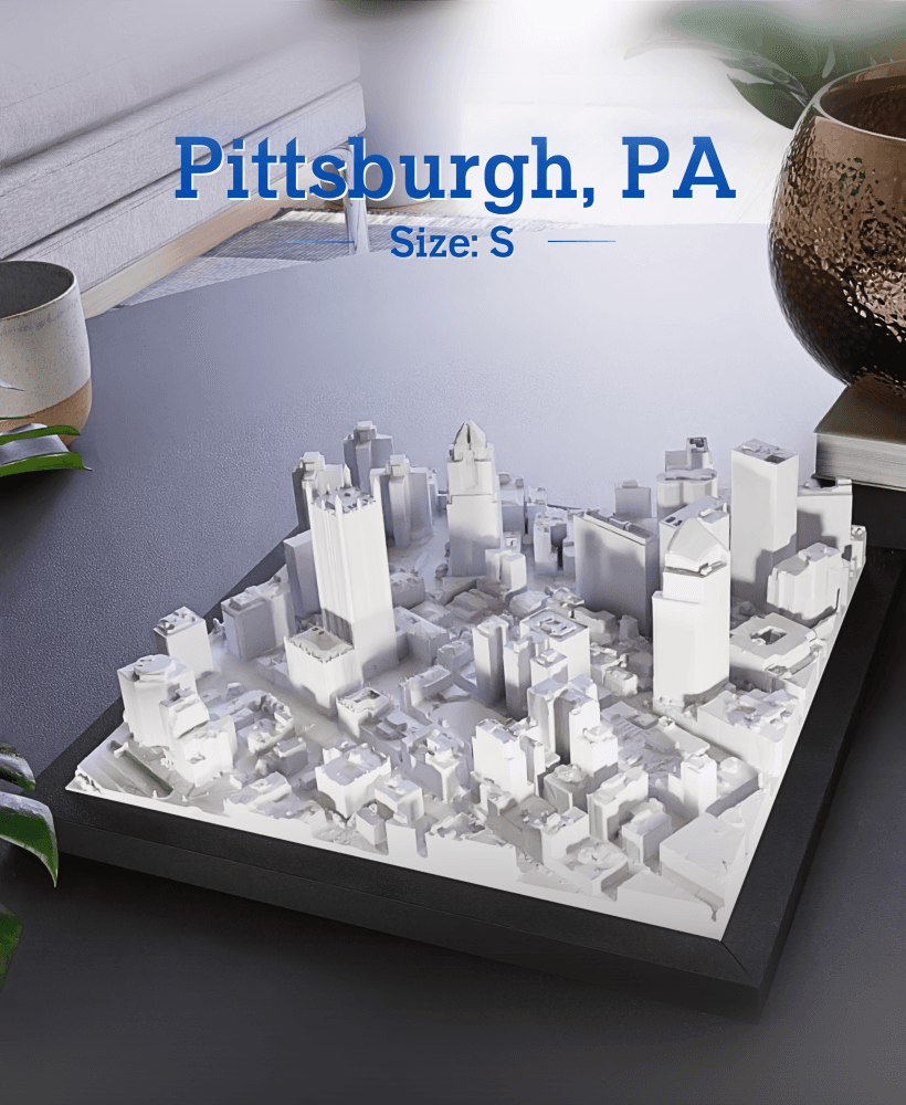 Pittsburgh, PA - Small 3d model