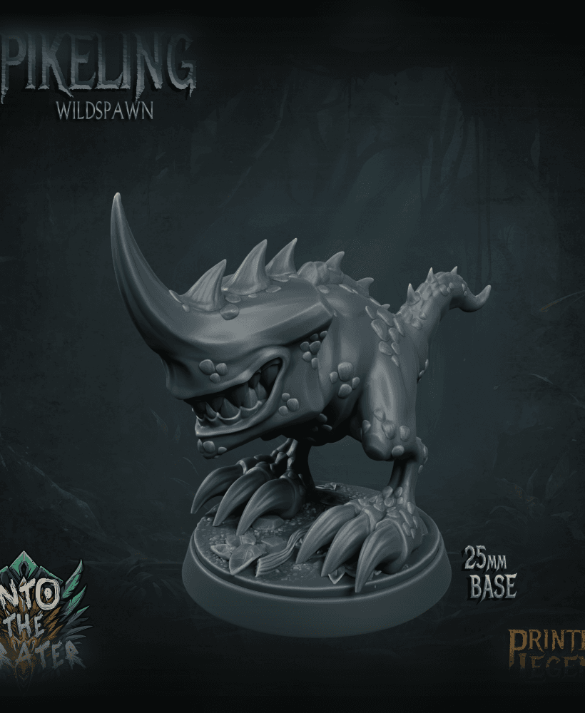 Spikeling 01 (25mm Base) 3d model