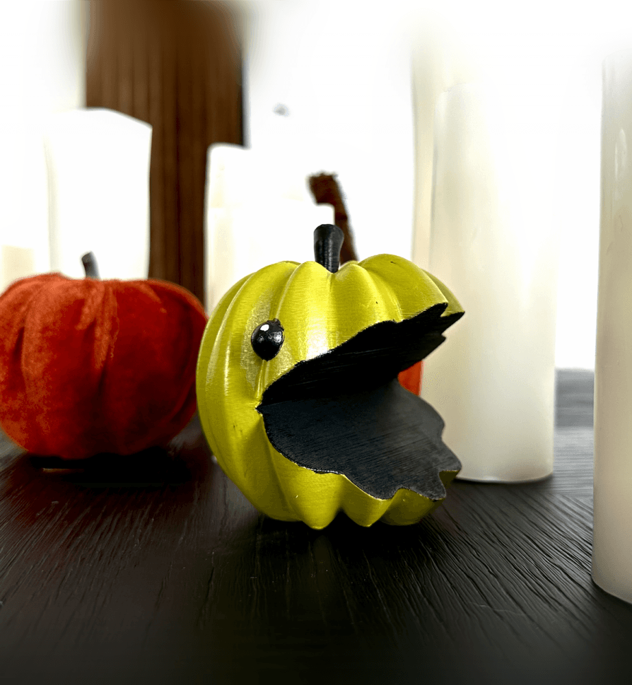 Spooky Pumpkin Halloween Pac-man 3d model