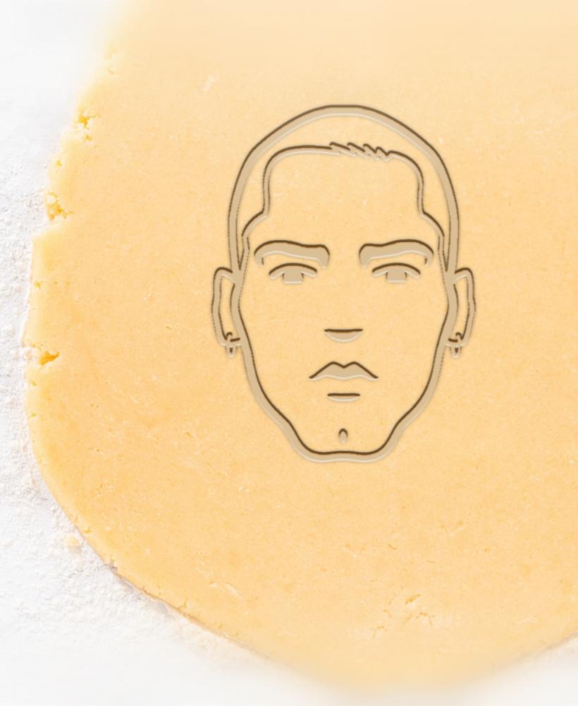 Eminem Cookie Cutter, Biscuit Cutter 3d model