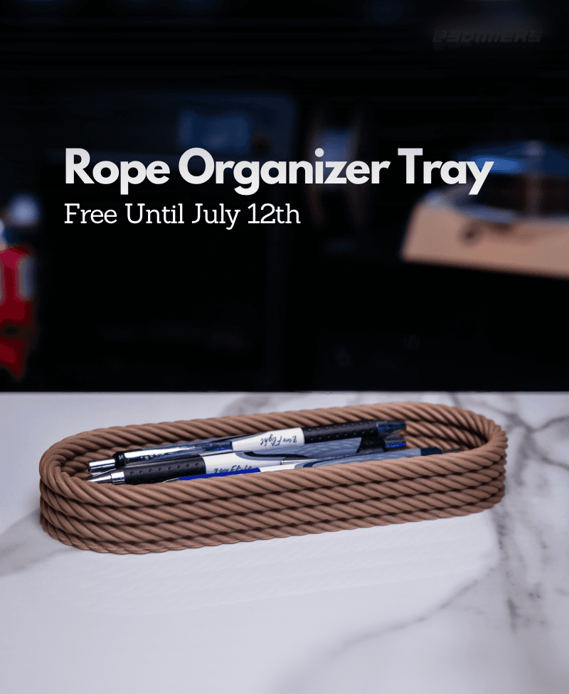 Rope Series | Tabletop Tray Organizer 3d model