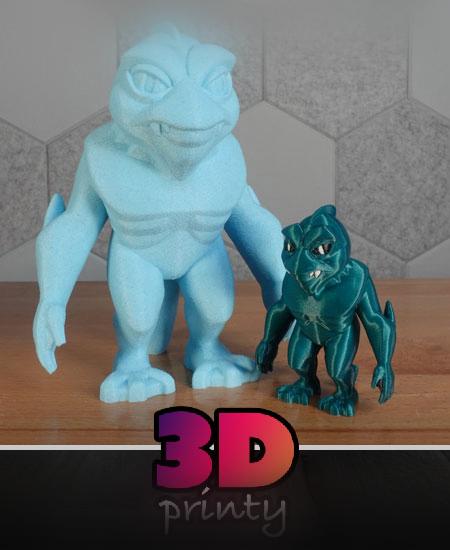 Mini Mere-Monster - Sculptember Model #6 3d model