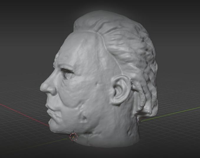 Micheal Myers Head.stl 3d model