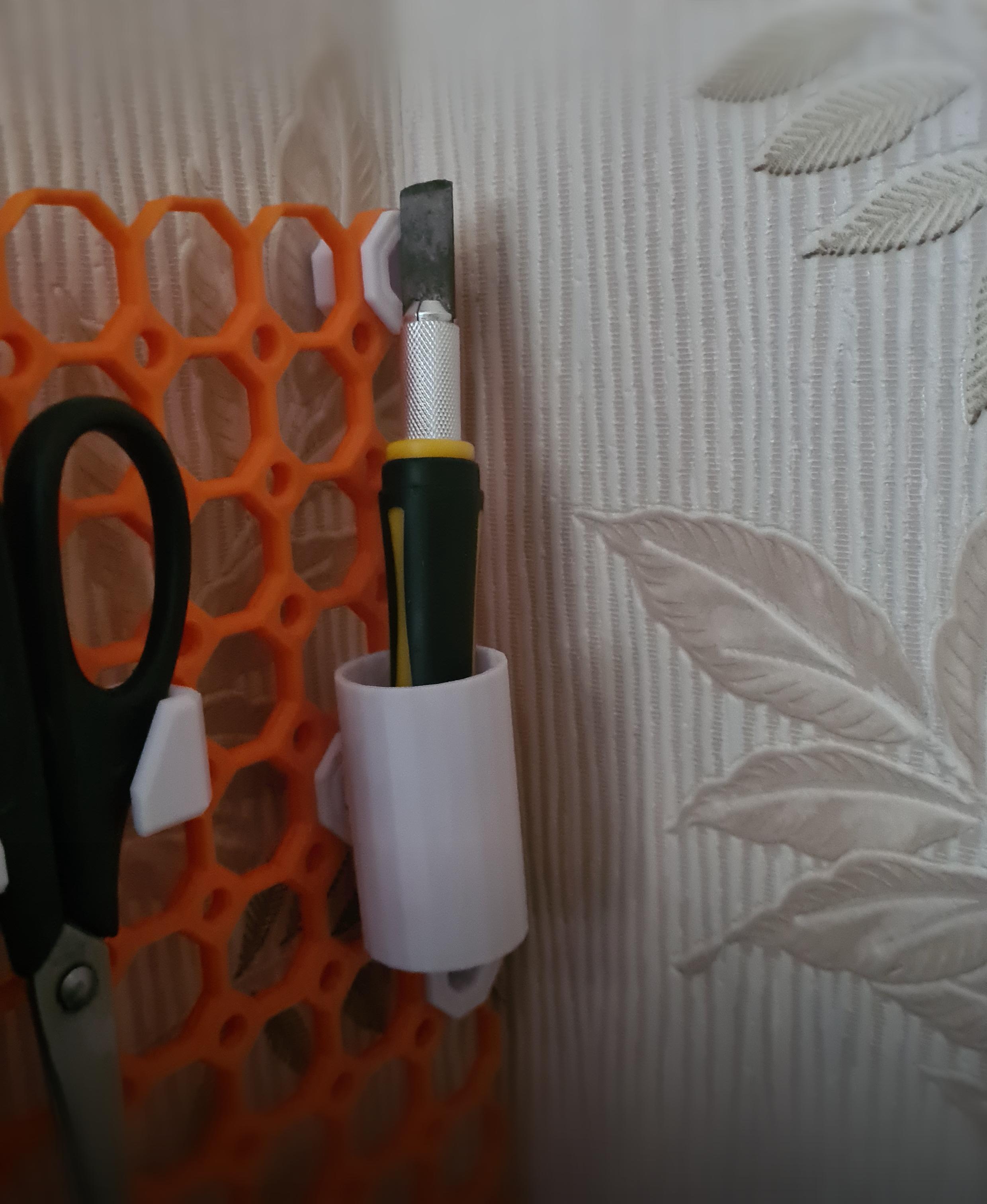 Multiboard Glue Stick and Tool Holder.3mf 3d model