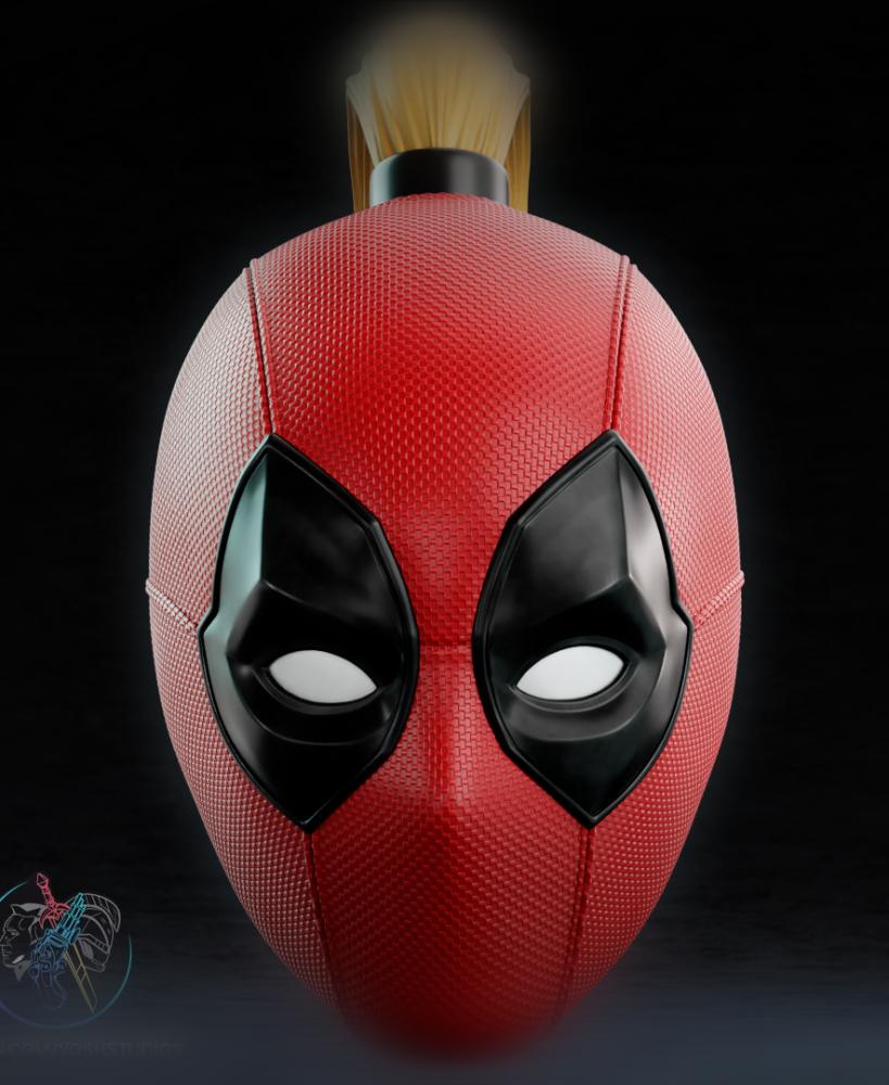 MCU Ladypool Mask 3D Printer STL 3d model