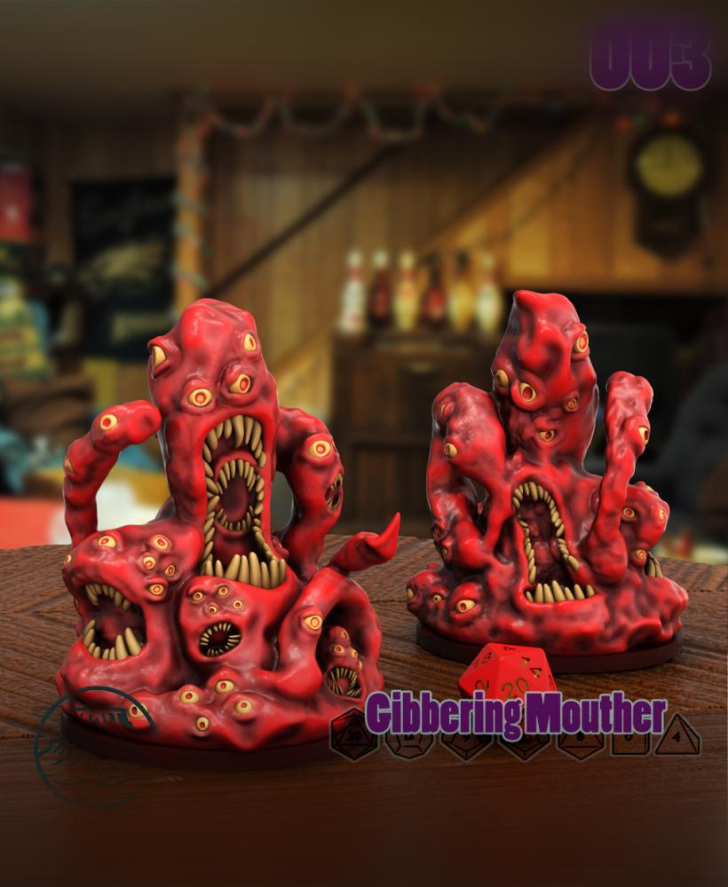 Gibbering Mouther 3d model