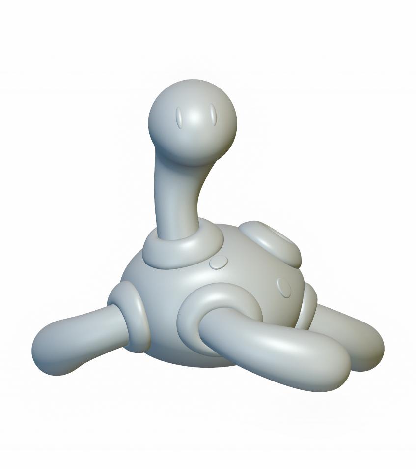 Pokemon Shuckle #213 - Optimized for 3D Printing 3d model