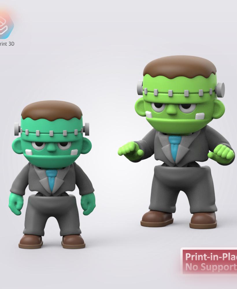 Halloween Flexi Frankenstein 3d model