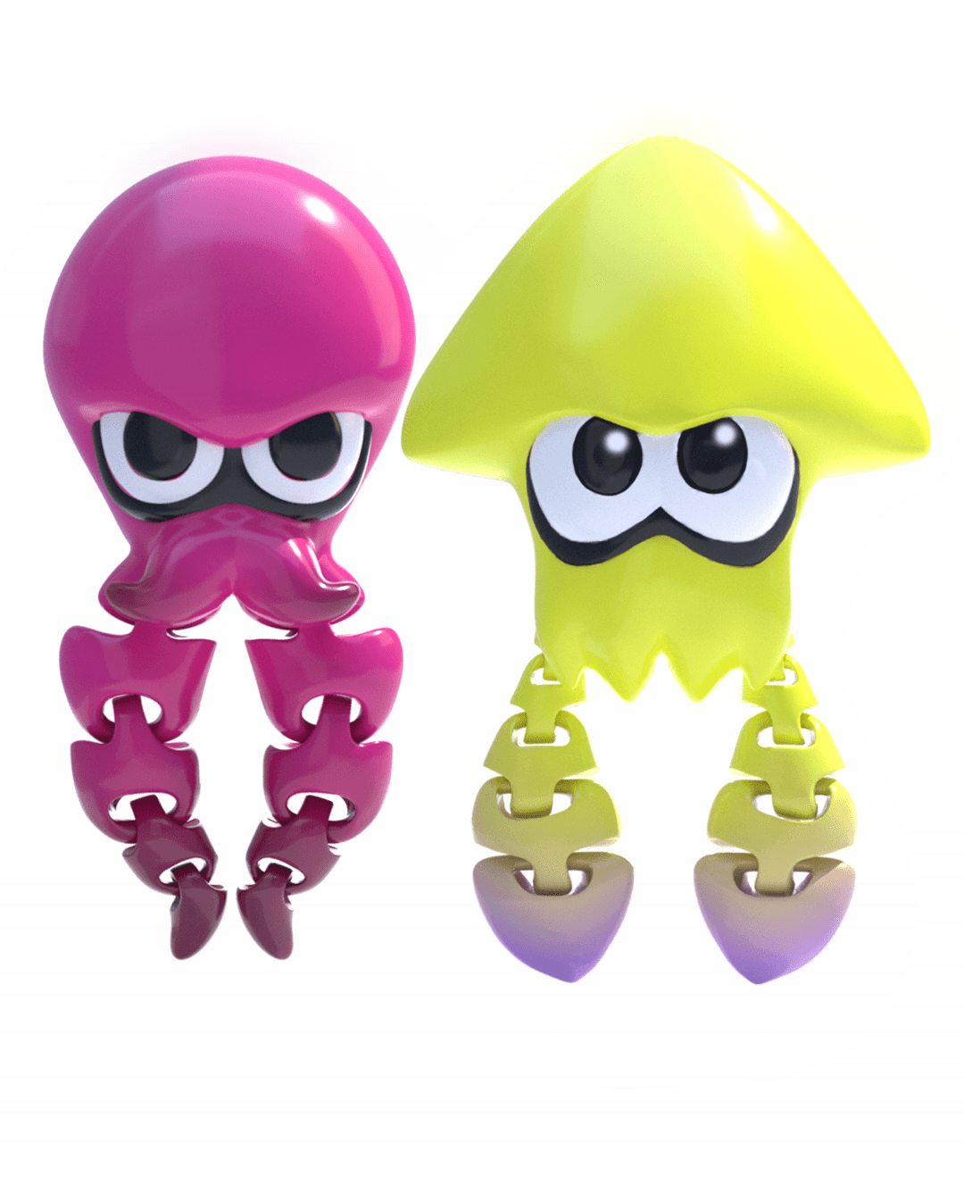 ARTICULATED OCTOLING AND SQUIDLING 3d model