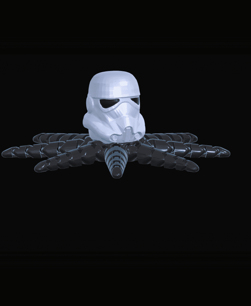 Stormpus Flexi, articulated Stormtrooper 3d model