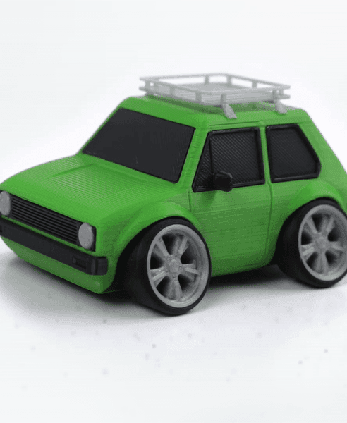 Tooned GOLF - Model kit 3d model