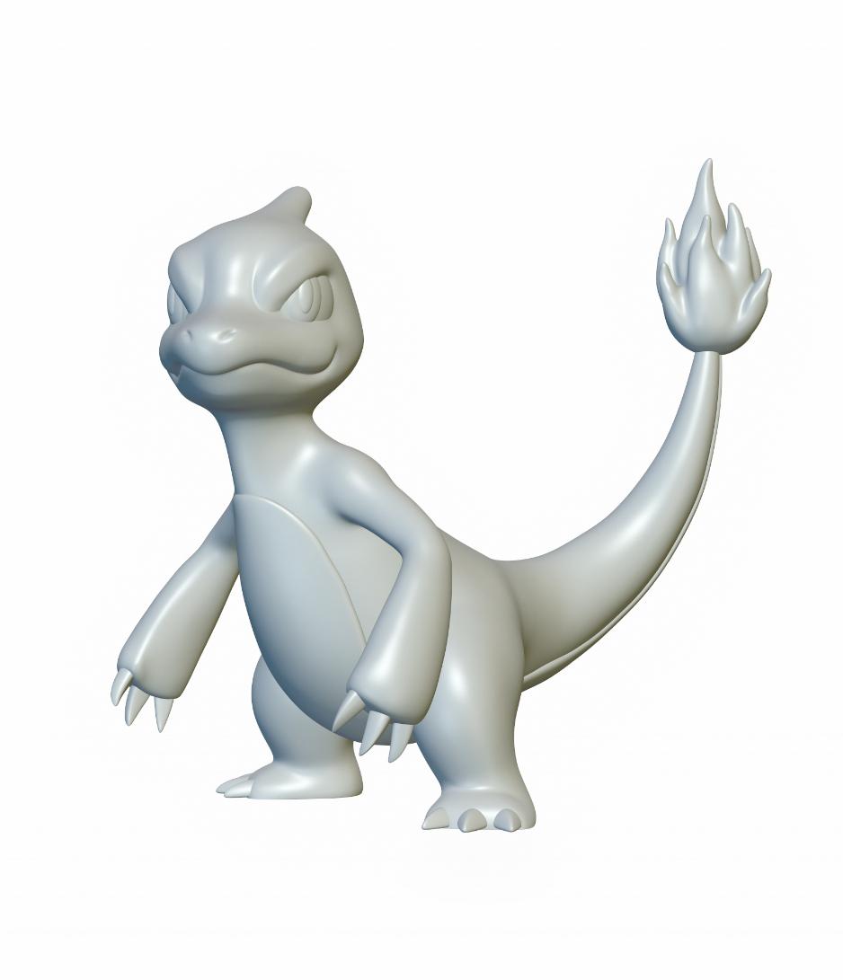 Pokemon Charmeleon #5 - Optimized for 3D Printing 3d model