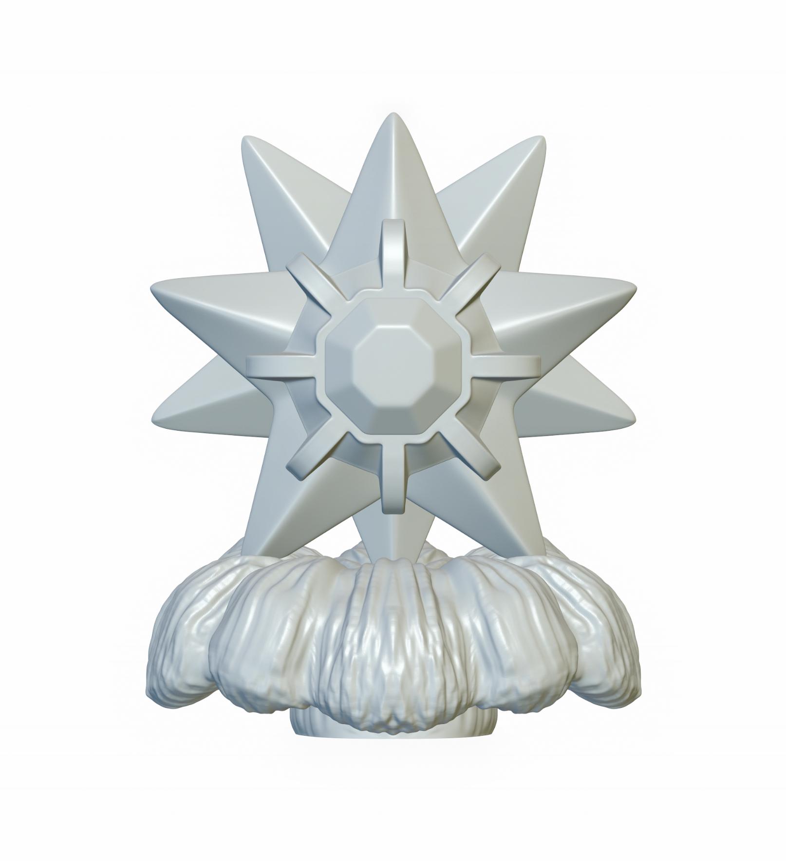 Pokemon Starmie #121 - Optimized for 3D Printing 3d model