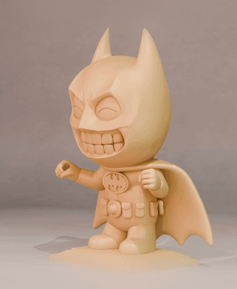 Cute Batman (Updated) 3d model