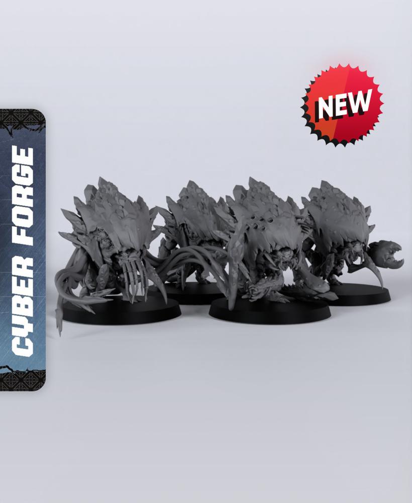 Cryfex Acifex Neurofex Ancient One - Free Cyberpunk Warhammer - 40k Sci-Fi Gift Ideas for Wargamers 3d model