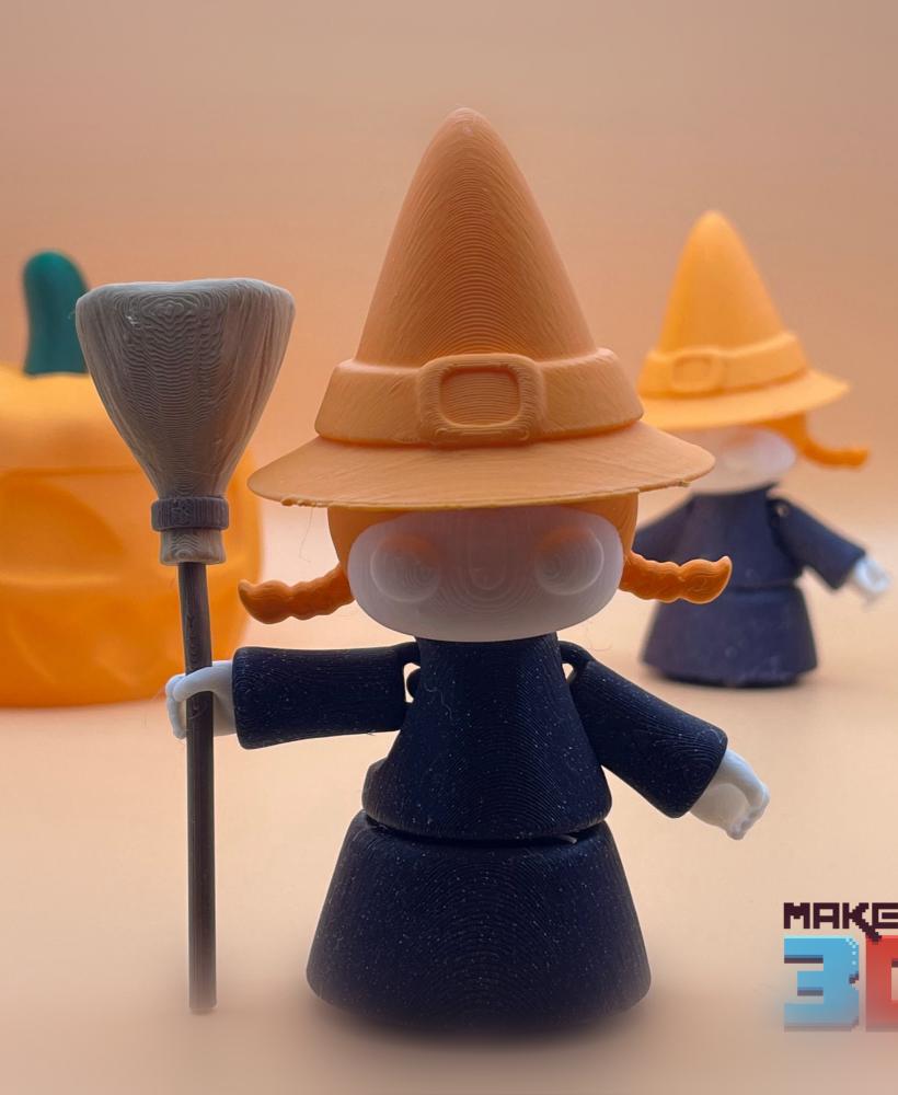 3D Printable Witch 3d model