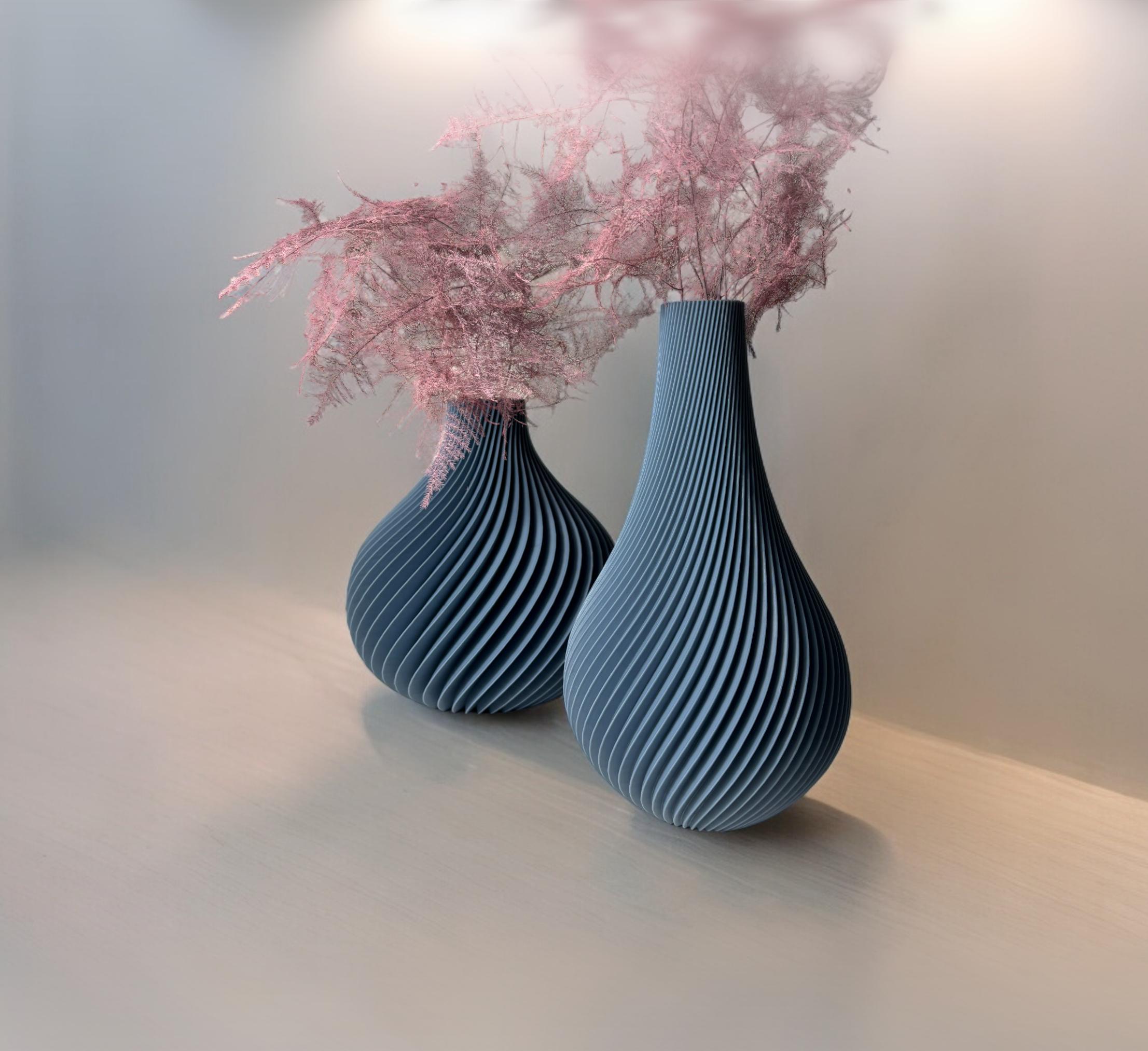 The Slim Drop - A Botany Chic Vase  3d model