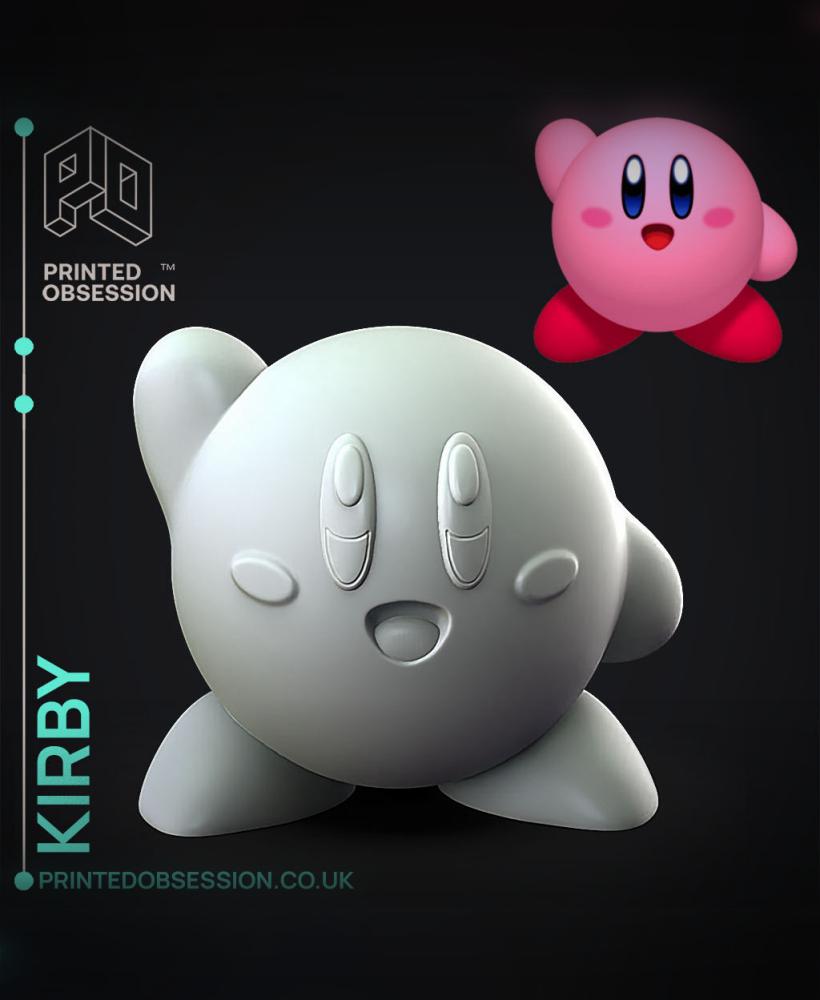 Kirby Wave - Kirby's Adventure - Fan Art 3d model