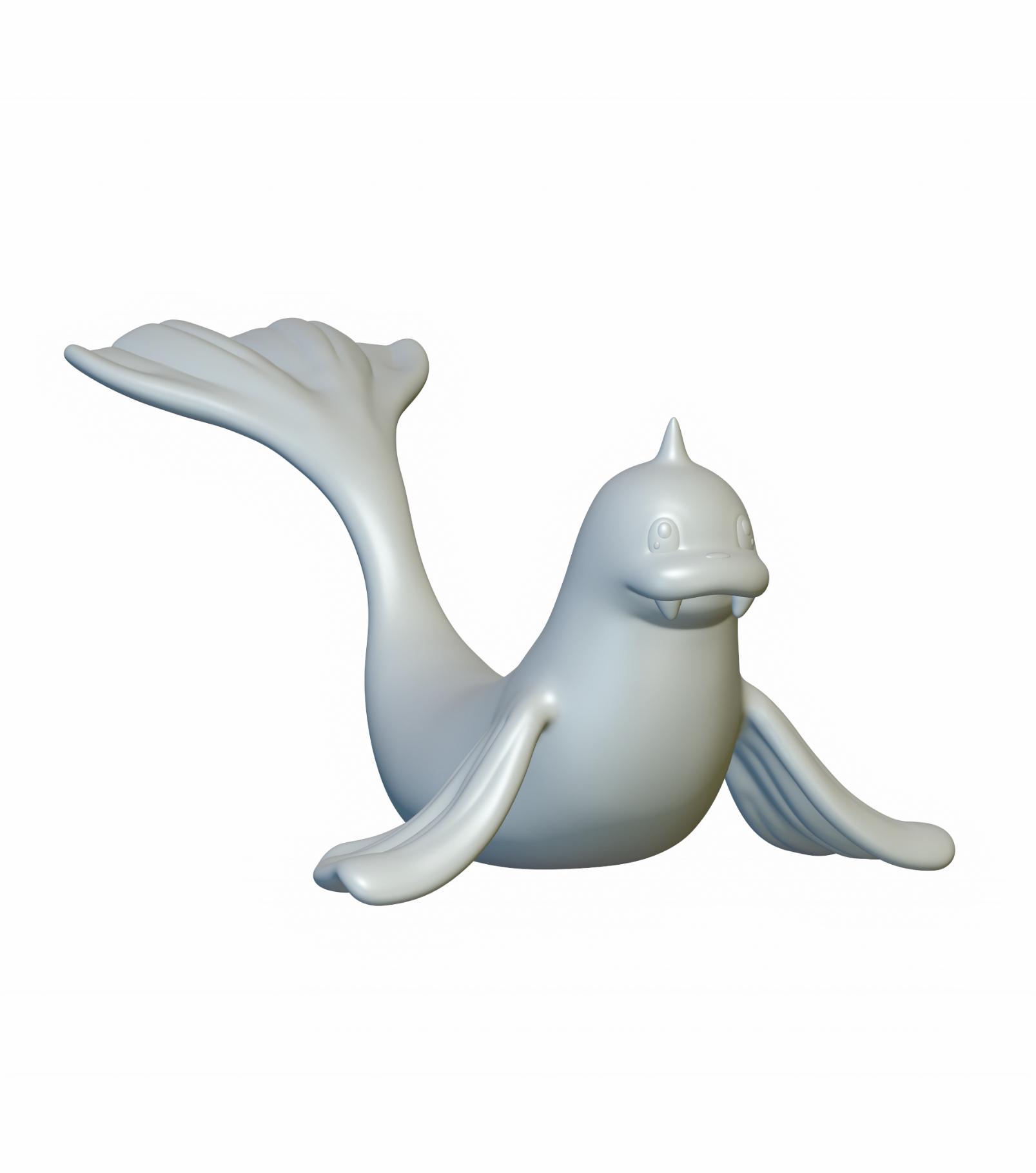 Pokemon Dewgong #87 - Optimized for 3D Printing 3d model