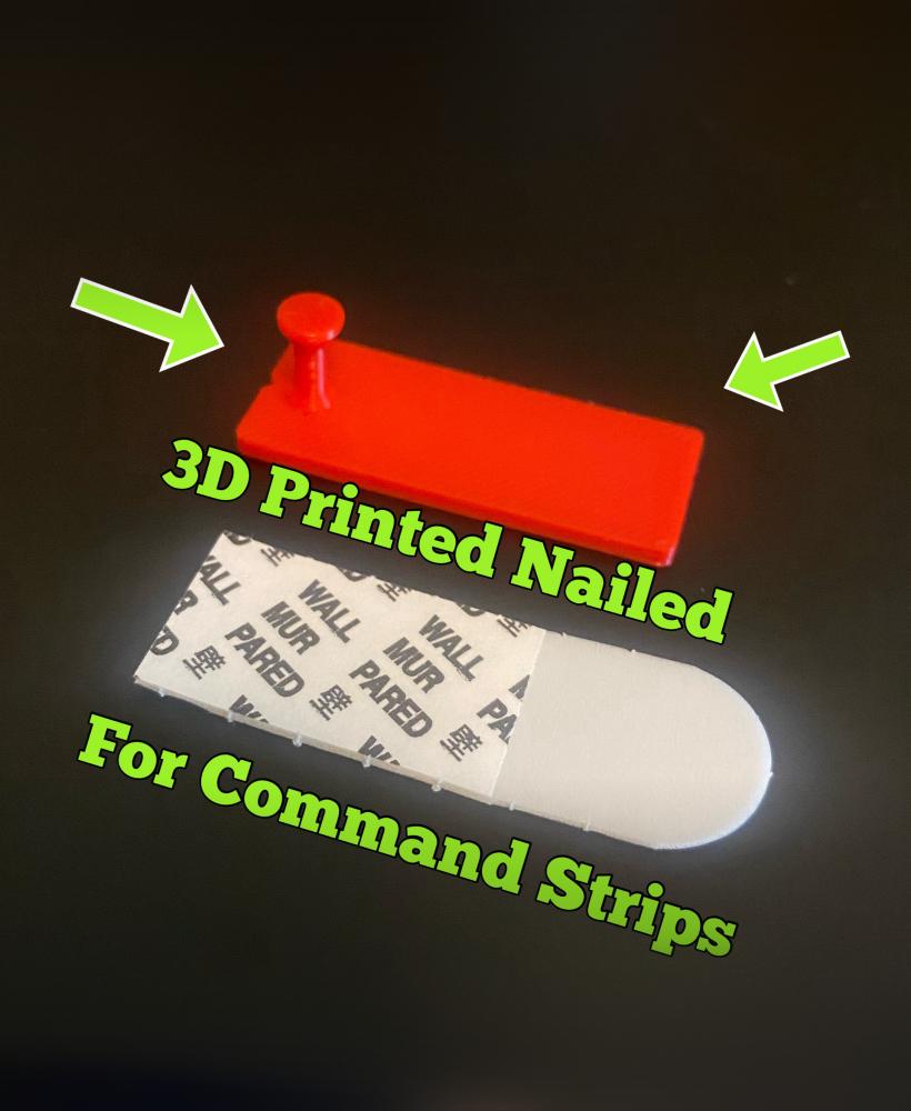 Command Nail 3d model