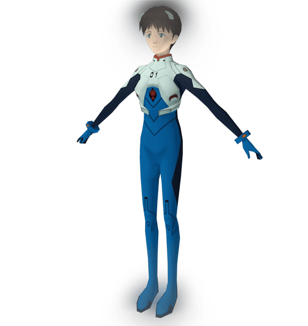 Shinji Ikari 3d model