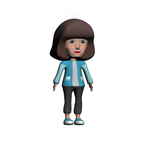 cartoon  Girls.stl 3d model