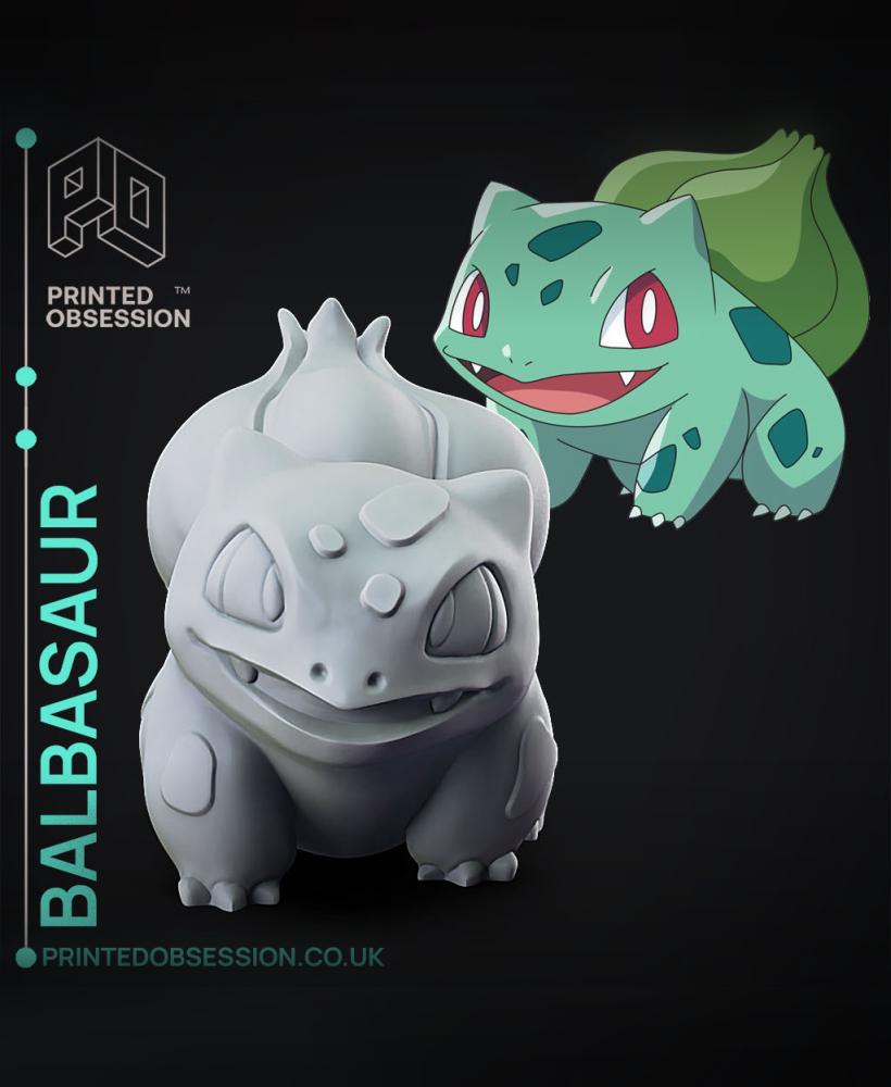 Bulbasaur - Pokemon - Fan Art 3d model