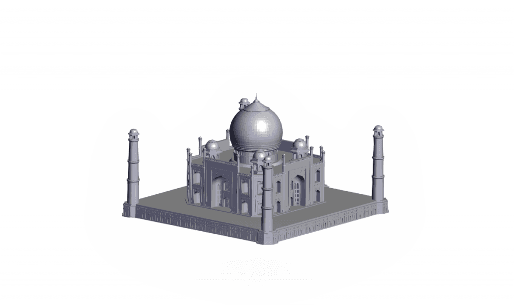 Taj Mahal India.stl 3d model