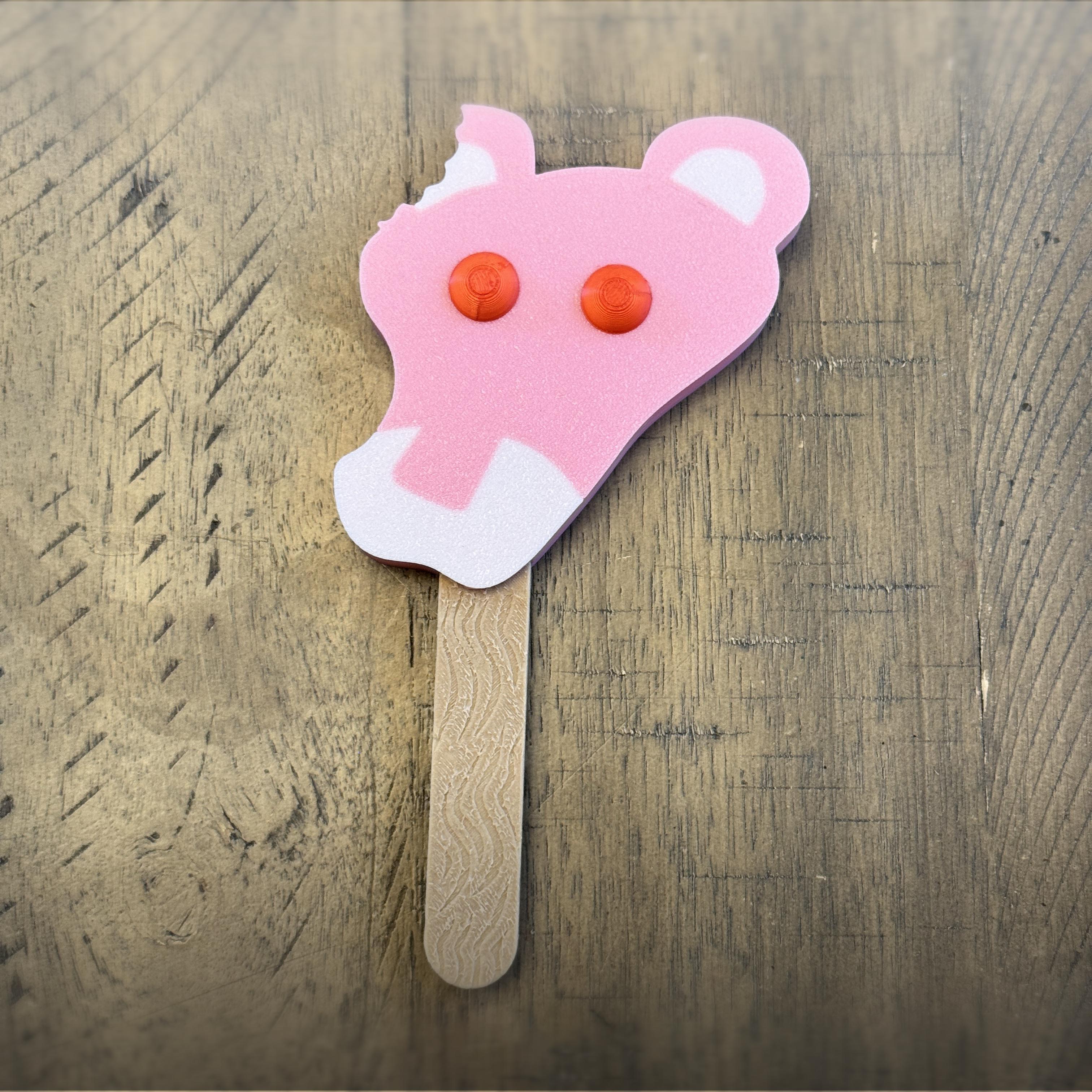 Panther Popsicle 3d model