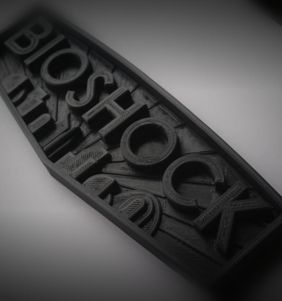 Bioshock Wall Plaque 3d model